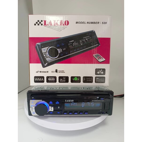 Lakro lakro autoradio BT-USB-AUX-FM