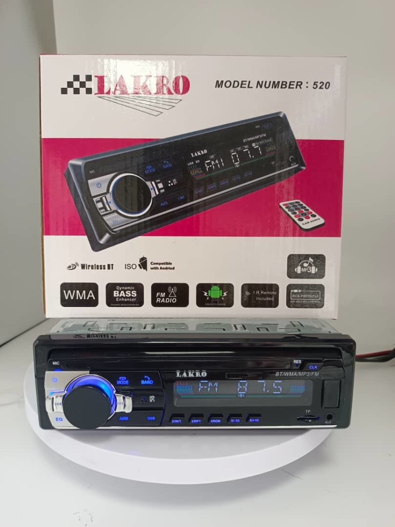 Cusco taart stel voor lakro autoradio BT-USB-AUX-FM - Lakro Autostyling en Audio