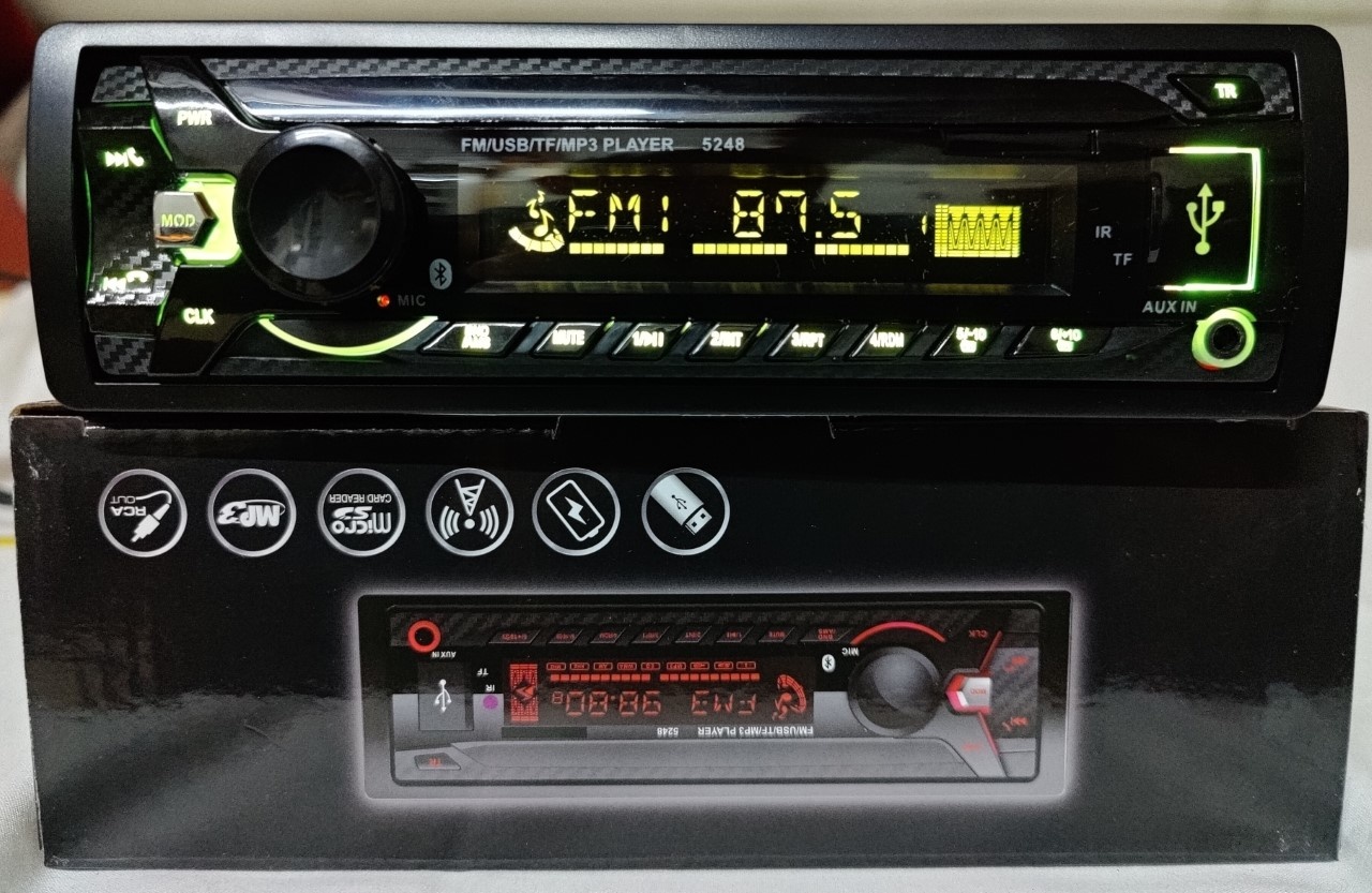 Lakro utoradio met Bluetooth, SD, USB, SUB en FM/DAB Radio 4x 75 Watt