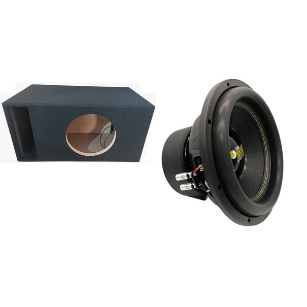 bass face Subwoofer bassface met kist 70L 12 Inch s12