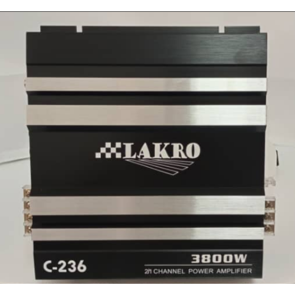 Lakro lakro versteker c-236 2kanaals 3800watt