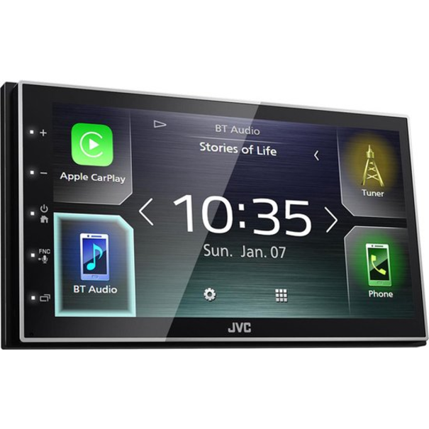 jvc JVC KW-M565DBT - Multimedia autoradio met Carplay & Android Auto (2-DIN)