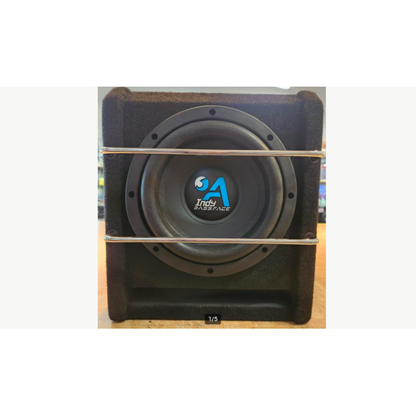 bass face Indy a bassface 8inch subwoofer met kist 200watt rms