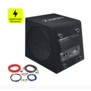 HertzDBA 200.3 8" Compacte Subwoofer met ingebouwde versterker en kabelset