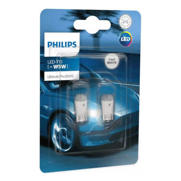 Philips Philips Ultinon Pro3000 W5W-T10 11961U30CWB2