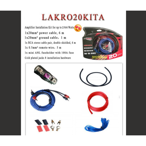 Lakro LAKRO 20KIT aansluitset