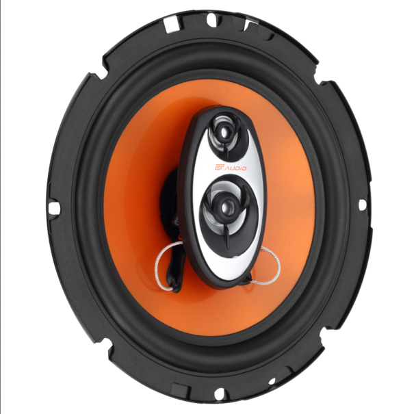 bass face GT Audio GT-FR653 6.5" 16.5cm 3-Way Coaxial Speakers 2x70W RMS Pair