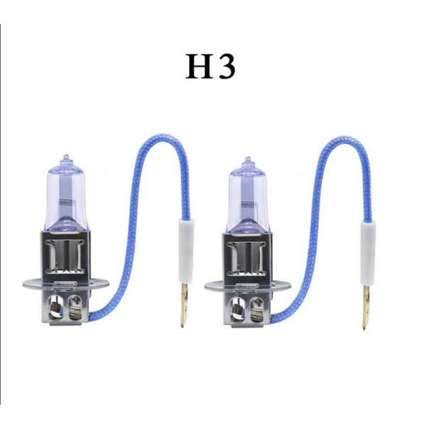 H3 Halogeen Xenonlook set van 2