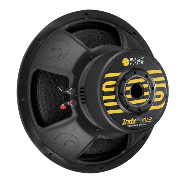 bass face IndyS15/2  Subwoofer 38 cm IndyS15/2 1500 w rms  3000 watt MAX 2+2 OHM