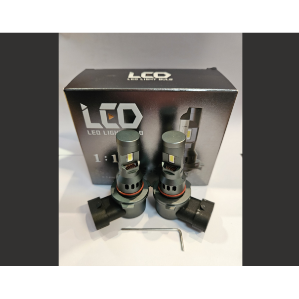lakro HB3 9005 koplamp set daglichtwit 6000K - 35 Watt & 2000 Lm/stuk | 12VDC - actieve koeling