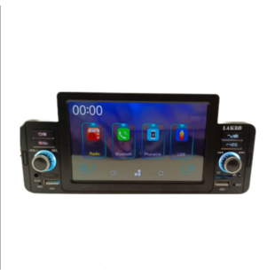 Autoradio LAKRO - Apple Carplay - Android Auto - Bluetooth - Usb - Camera UITGANG INCL CAMERA EN MICROFOON