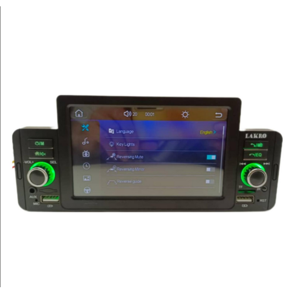 lakro Autoradio LAKRO - Apple Carplay - Android Auto - Bluetooth - Usb - Camera UITGANG INCL CAMERA EN MICROFOON