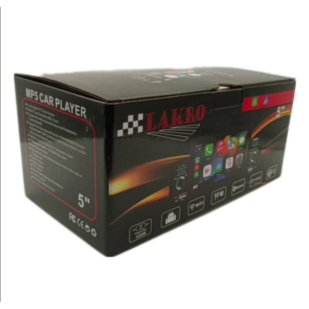 lakro Autoradio LAKRO - Apple Carplay - Android Auto - Bluetooth - Usb - Camera UITGANG INCL CAMERA EN MICROFOON
