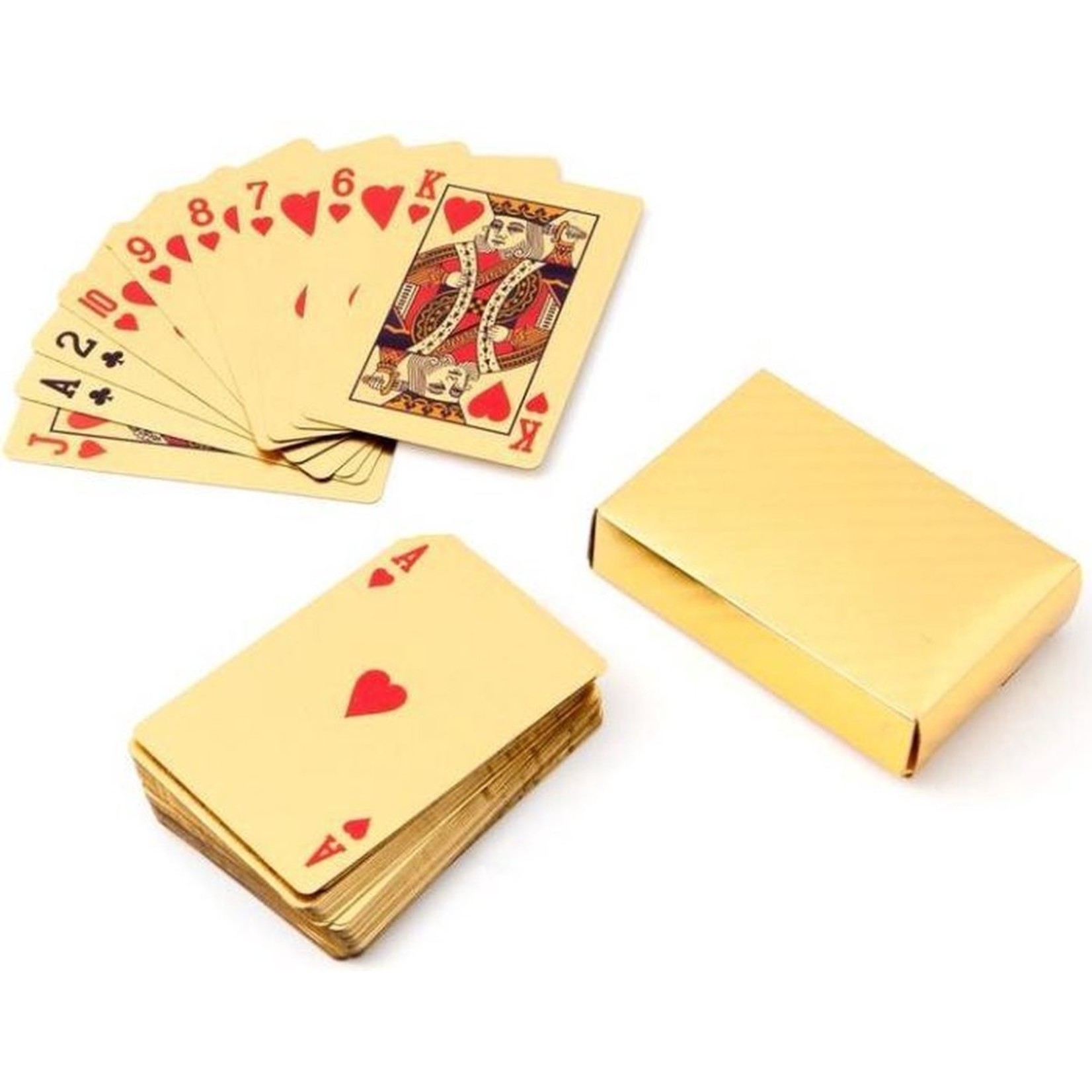 Speelkaarten goud