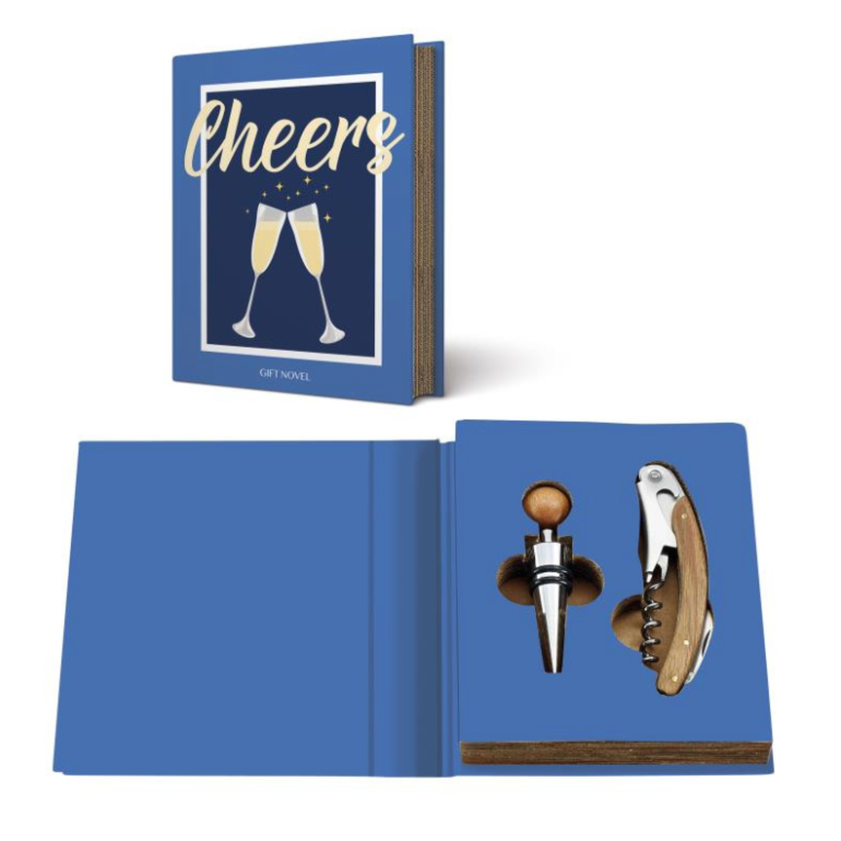 Giftset  cheers wijnopener