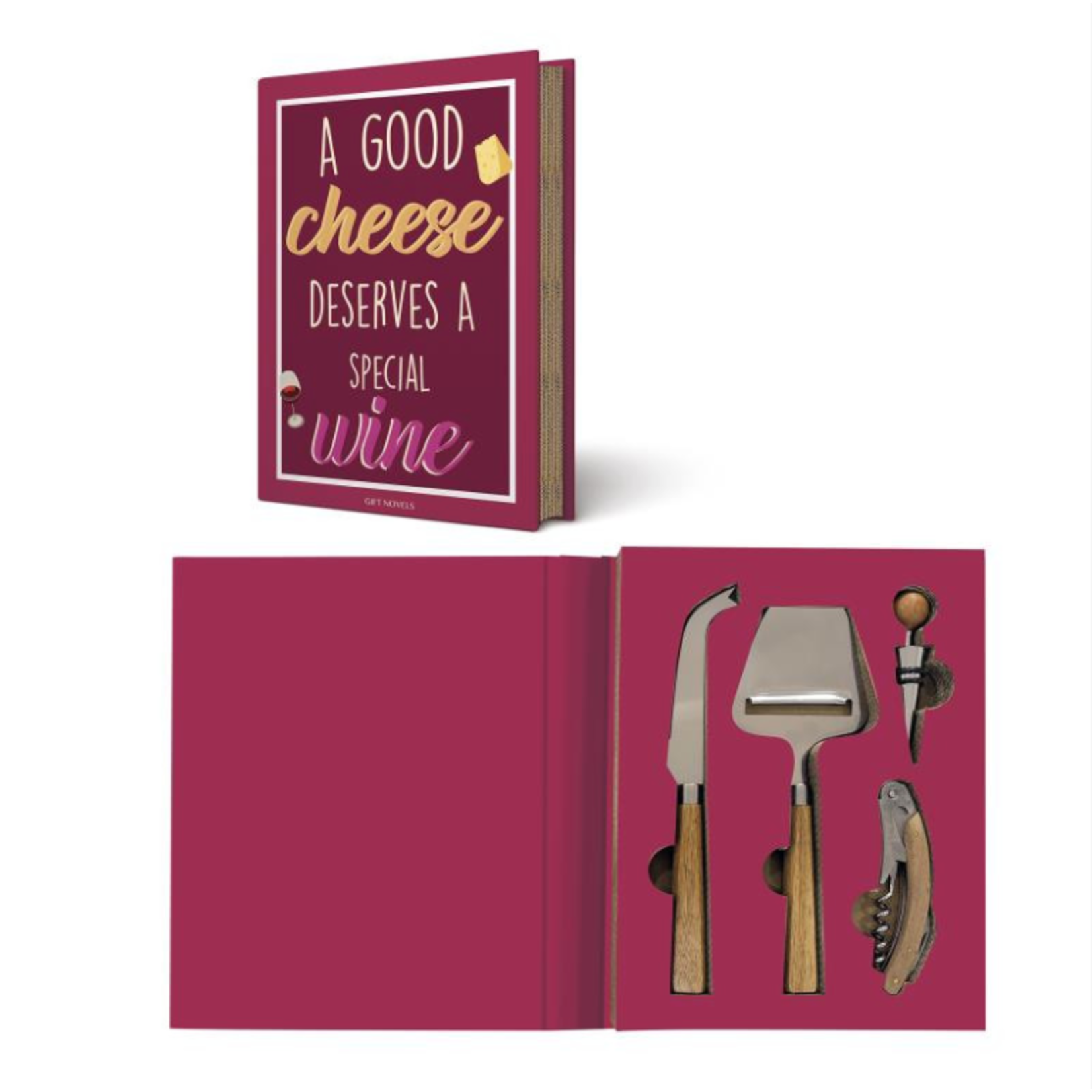 Giftset cheese & wine