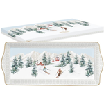 Giftset winter serveerschaal