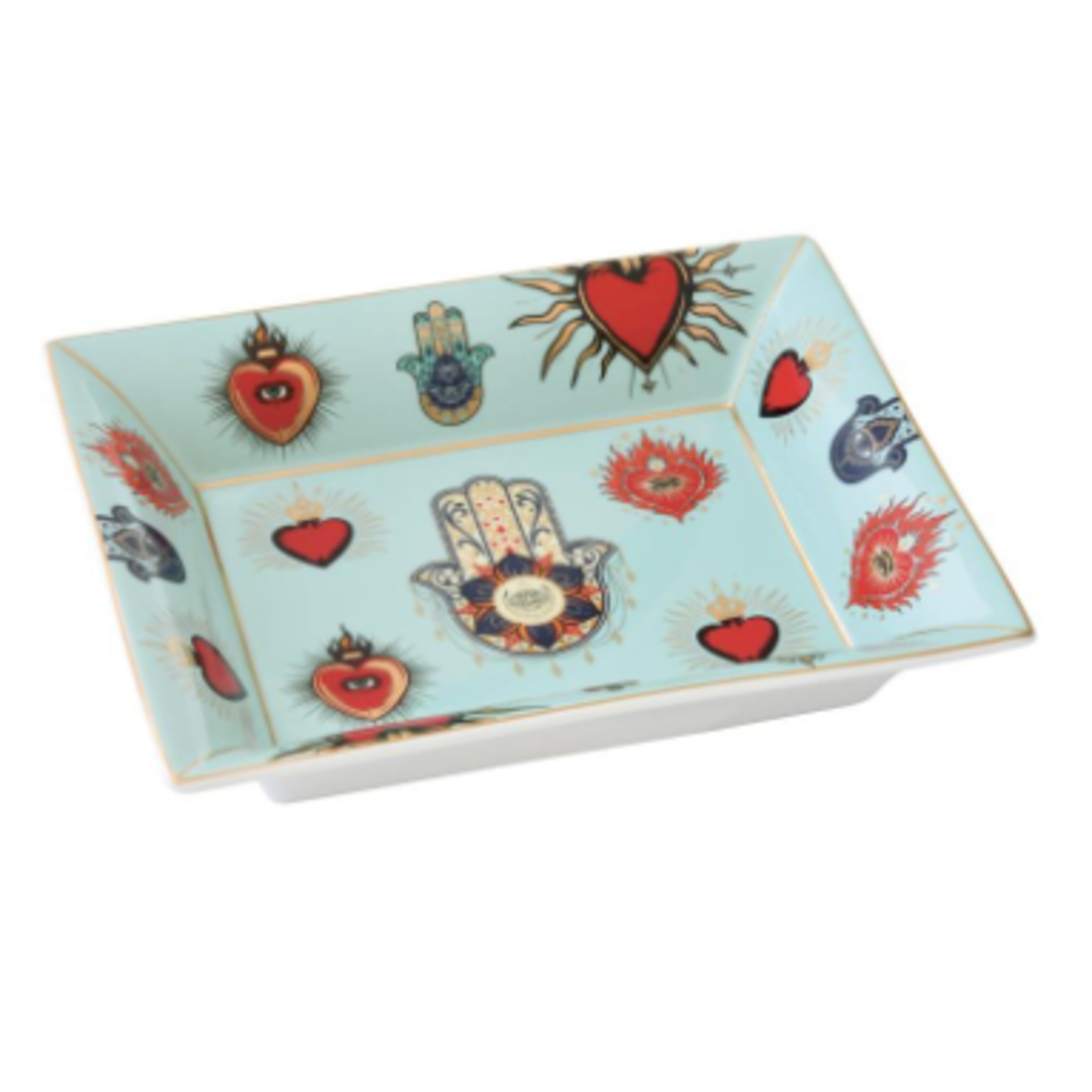 Giftset schaaltjes - sieraden plates 4x