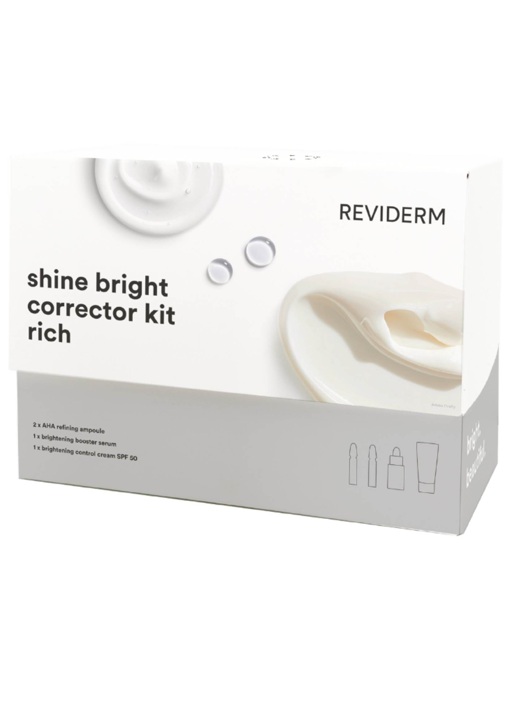 Reviderm Reviderm Shine Bright Corrector Set Rich zum Kennenlernen - 3 Produkte