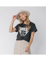 Colourful Rebel Boxy T-shirt - Anthracite
