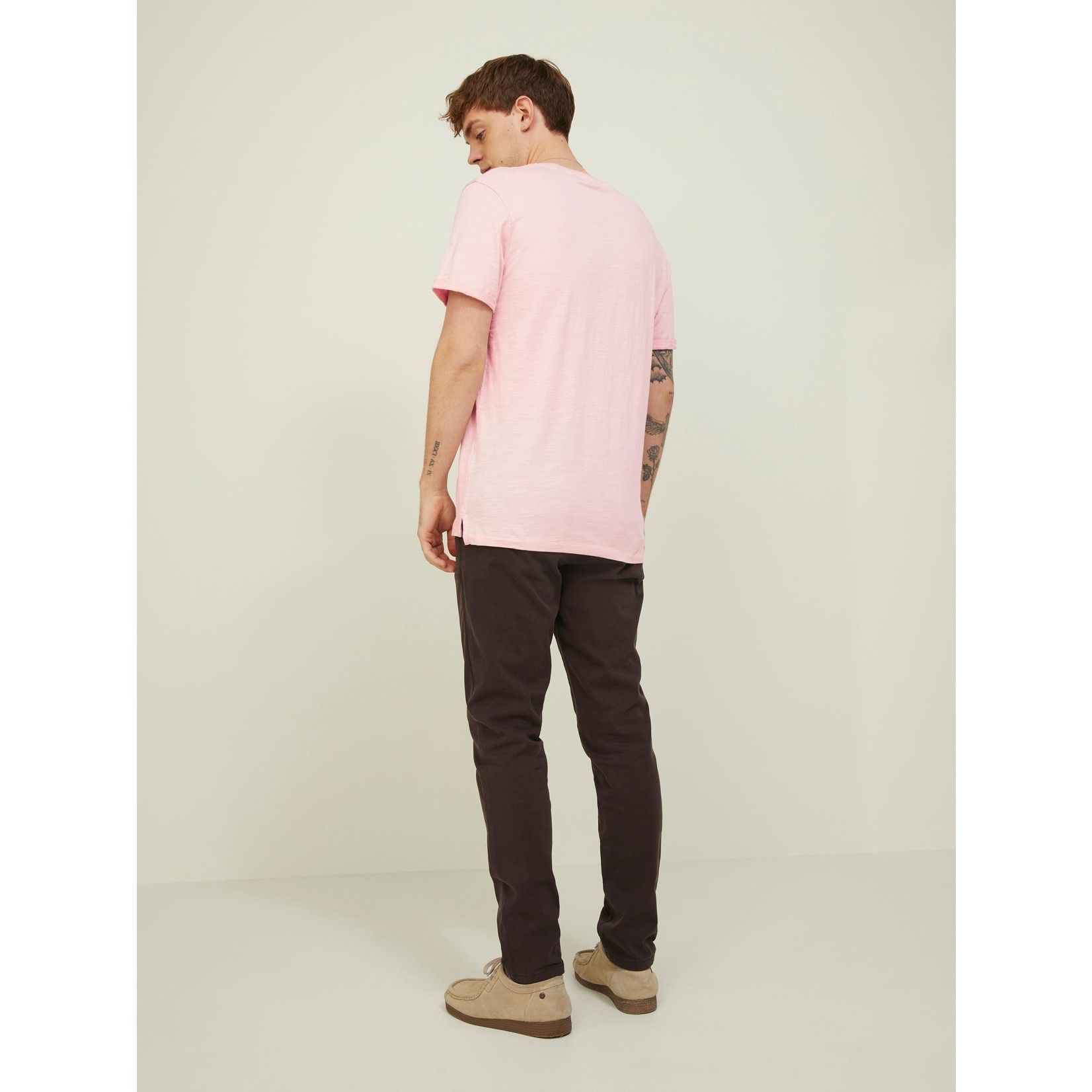 Jack & Jones T-shirt JprBlatropic Silver Pink/Surf