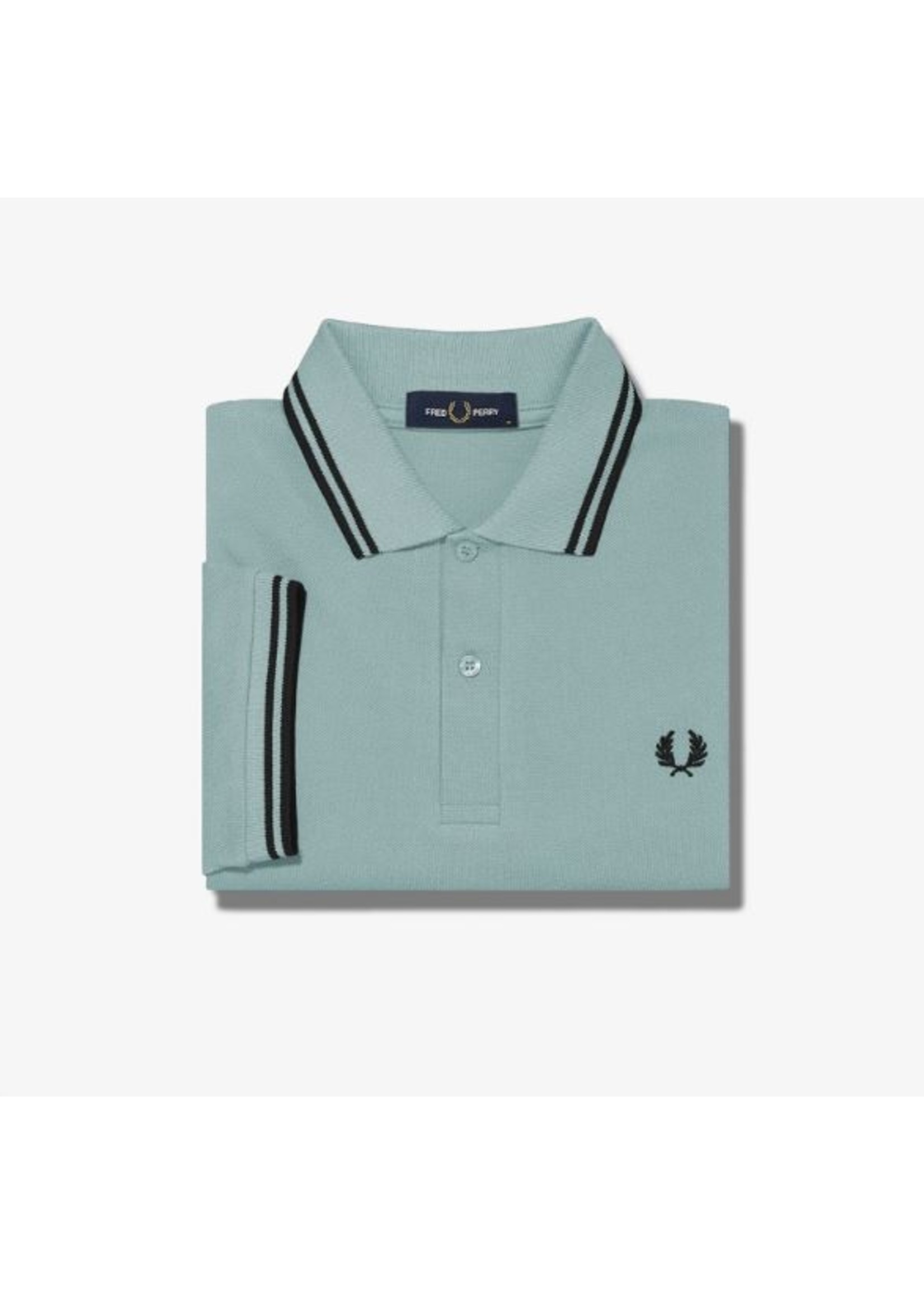 Fred Perry Polo M3600 670 Silver Blue/Black