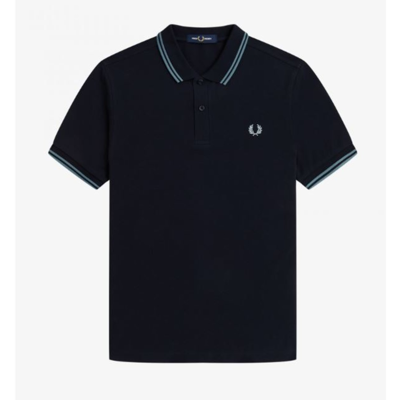 Fred Perry Polo M3600 Q34 Navy/Silver