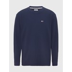 Tommy Jeans Waffle Longsleeve - Navy