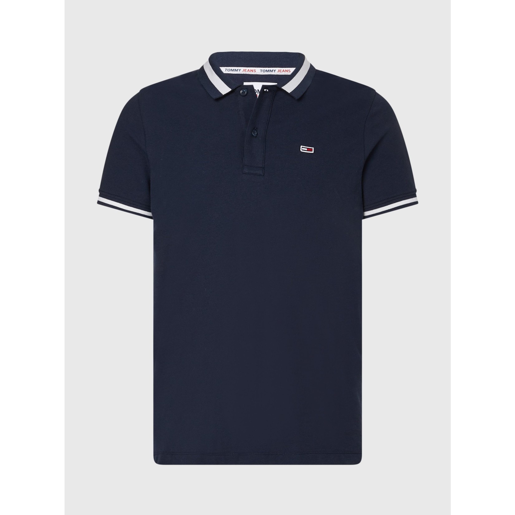 Tommy Jeans Tipped Stretch Polo Twilight Navy