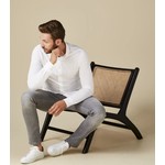 Profuomo Japanese knitted overhemd - White