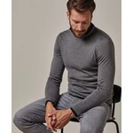 Profuomo Merino Crewneck Pullovere - Mid Green