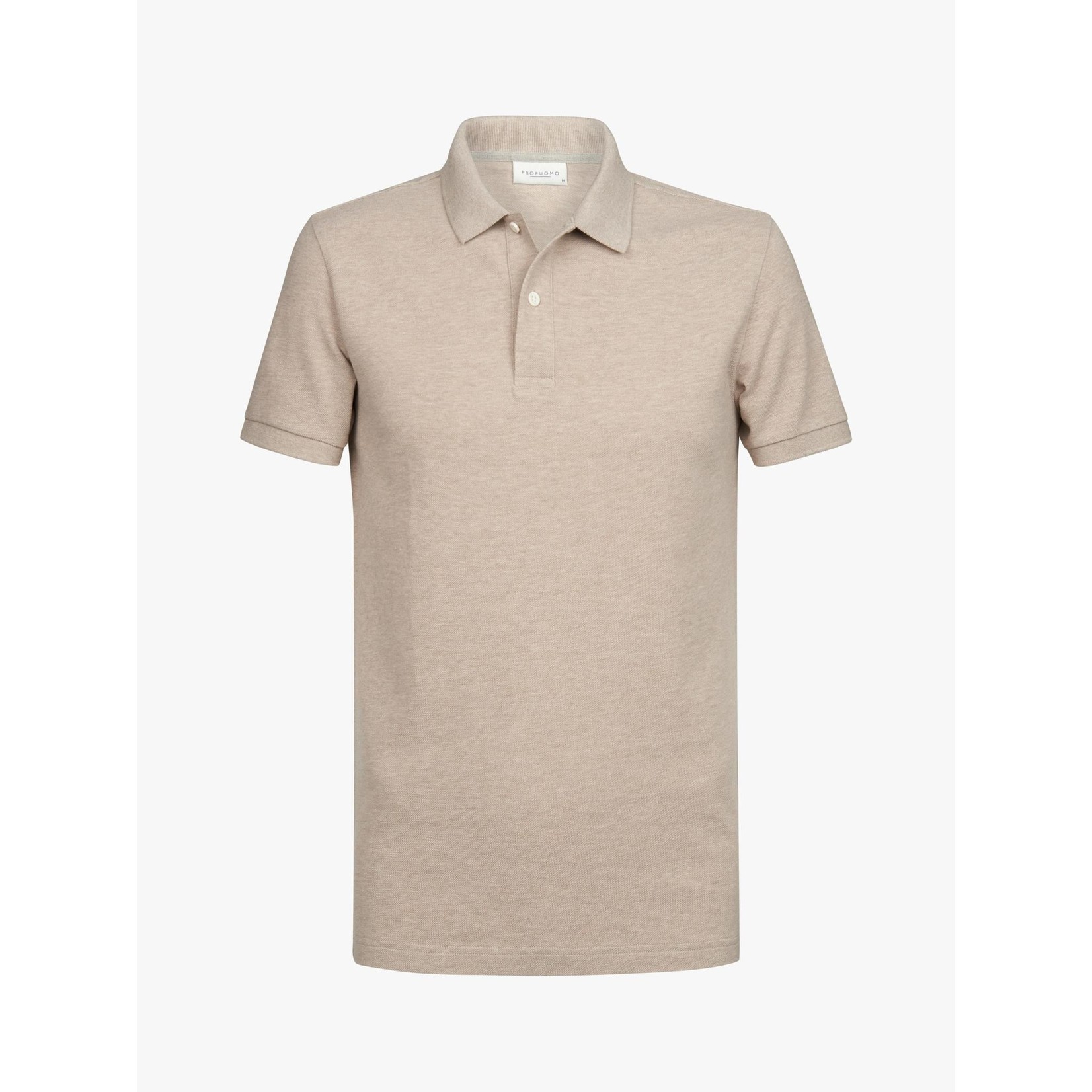 Profuomo Pique Polo PPUJ10039B Beige Mel