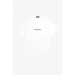 Fred Perry T-shirt Logo - Wit