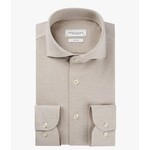 Profuomo Knitted Overhemd Beige