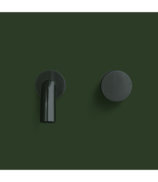 Como Fonteinset toilet Tundra. Natuursteen mini waskom met eiken hout plank