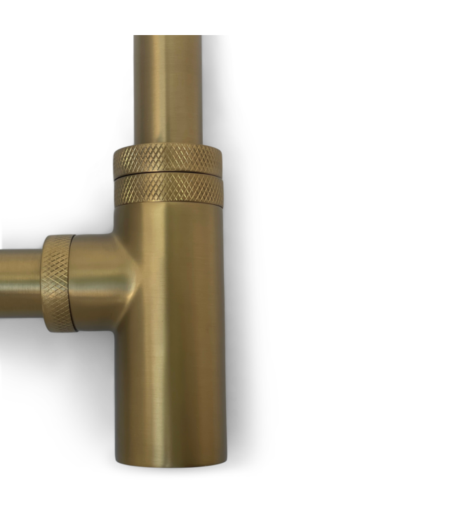 Como Fonteinset toilet Tundra, natuursteen waskom met eiken hout plank