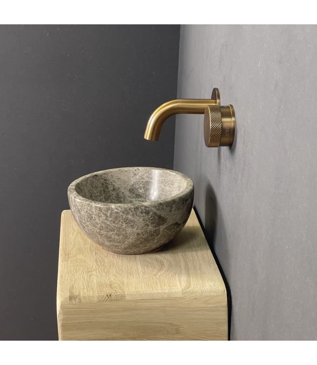 Como Natuursteen fonteinset mood 60 met eiken hout plank