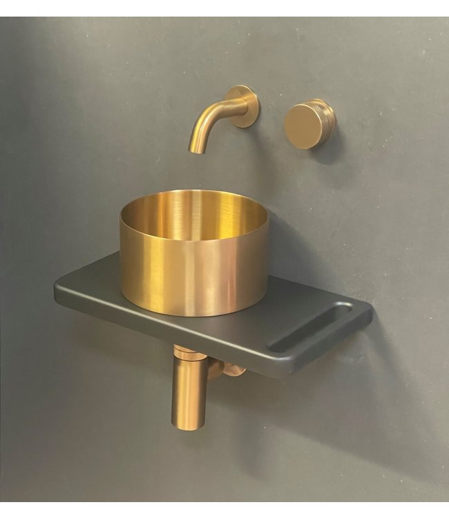 Como mini waskom  rose goud 21x 10cm