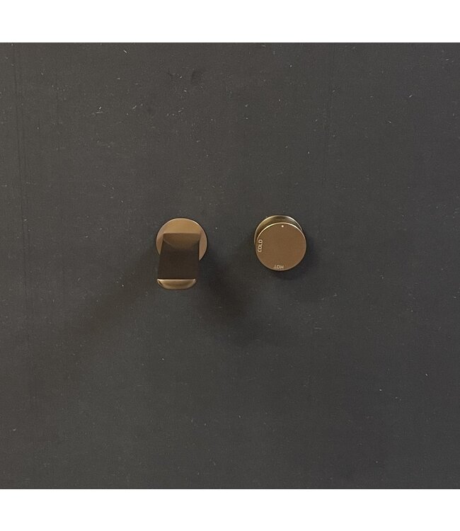 Como Wastafelkraan inbouw Mood 60 Rose Goud geborsteld koper PVD