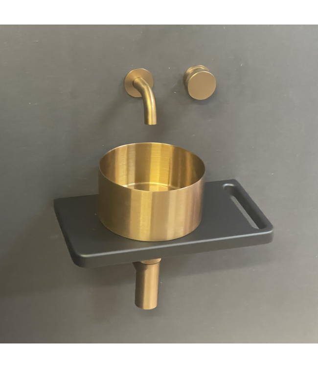 Como Inbouw toiletkraan Mood60 messing rose goud PVD