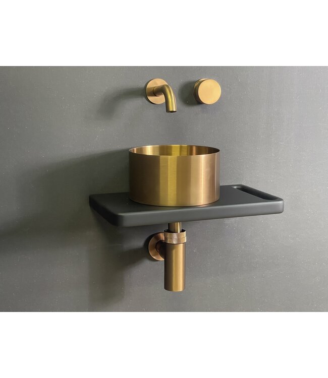 Como Inbouw toiletkraan Mood60 messing rose goud PVD