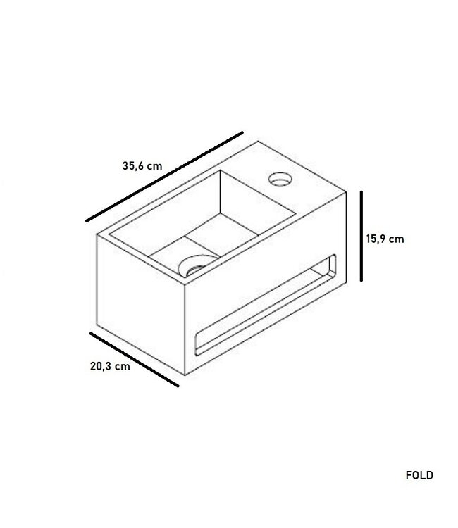 Como Ruimtebesparende fonteinkraan goud