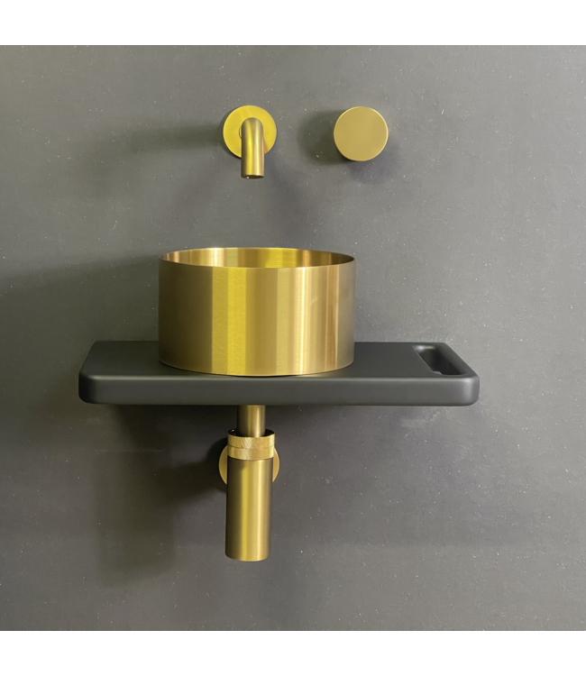 Como Witte wand fonteinkraan CWFK-W mat wit