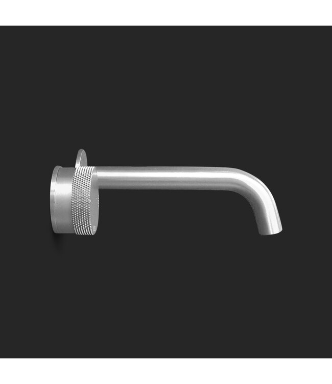 Como Ruimtebesparende fonteinkraan wand gunmetal PVD