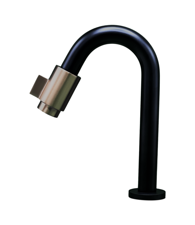 Como Black'N Roses fonteinkraan zwart mat