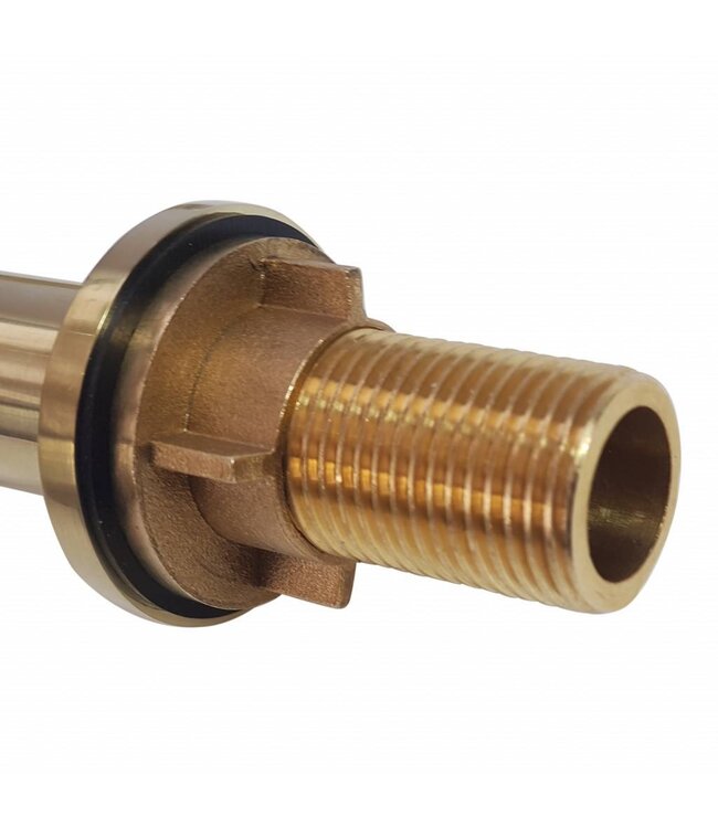 Como fonteinkraan hoog FKMZ13 uitloop 12.5 cm zwart