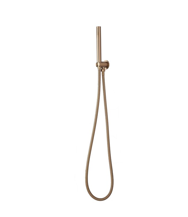 Como inbouw doucheset rose gold met 30 cm hoofddouche in rose goud compleet set