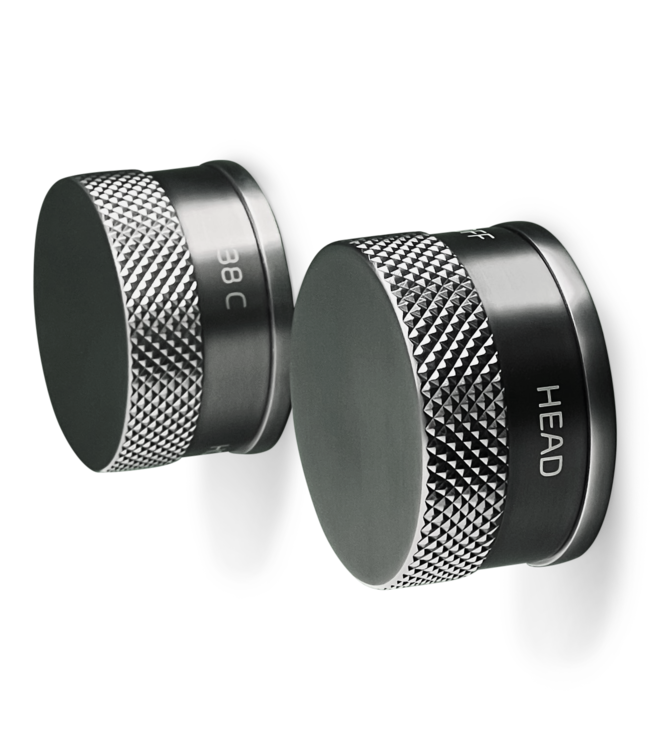 Como Inbouw Doucheset gunmetal met 30cm douchekop