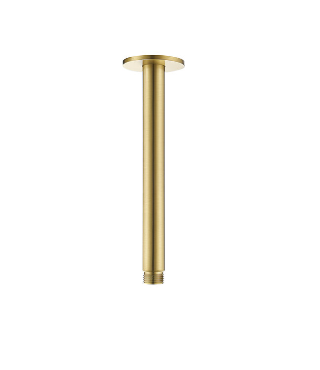 Como Regendouche Plafond messing goud & inbouw met 30cm douchekop