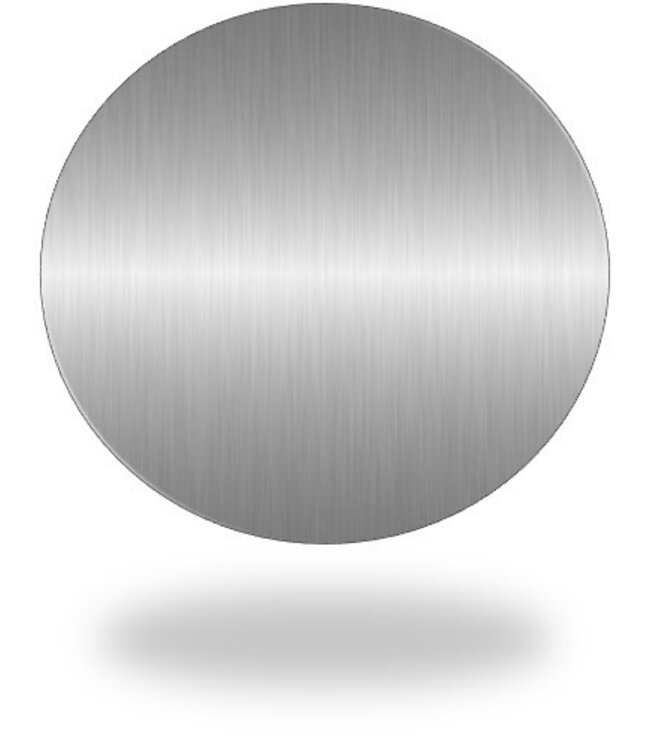 Como Regendouche Plafond inbouw, geborsteld nikkel met 30cm douchekop. Compleet set